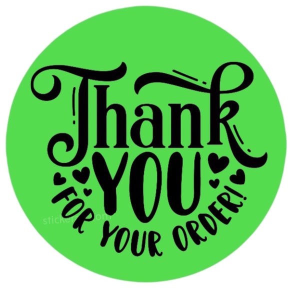 100 Thank You Stickers for poshmark 2 in round  | Shipping Supplies | NWT - Picture 10 of 13
